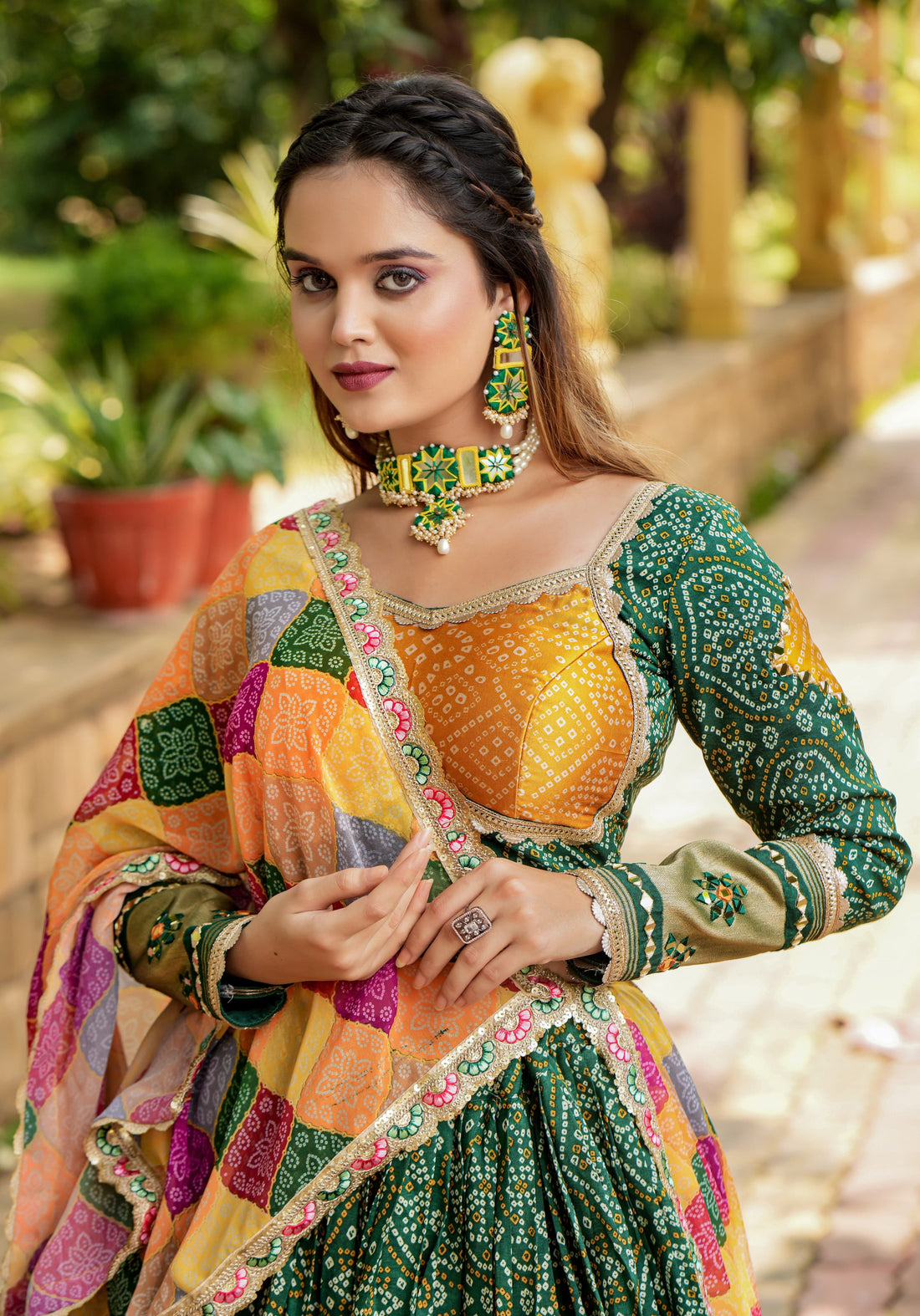 Ethereal Elegance Navratri Lehenga Choli