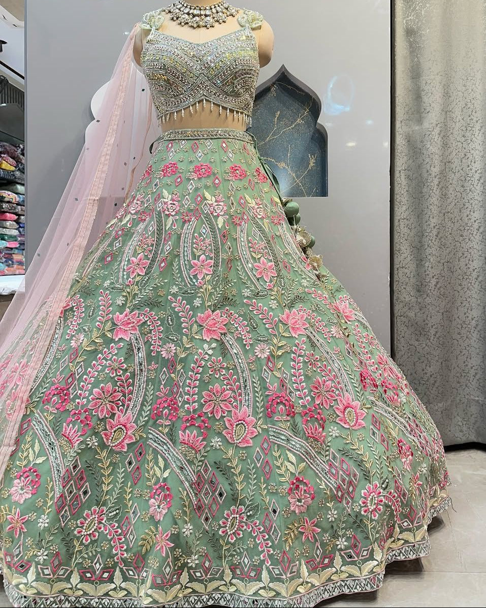 Fluttering Elegance Lehenga Choli