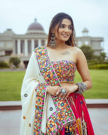 Kachhi Work Navratri Lehenga Choli