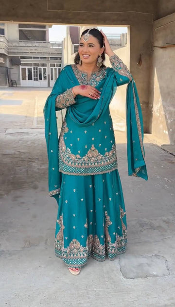 New Elegant Sharara Set – Ready to Wear