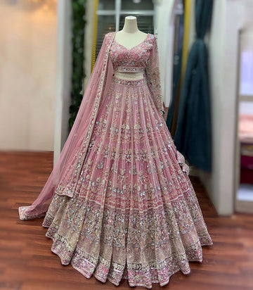Twinkling Pink Lehenga Choli