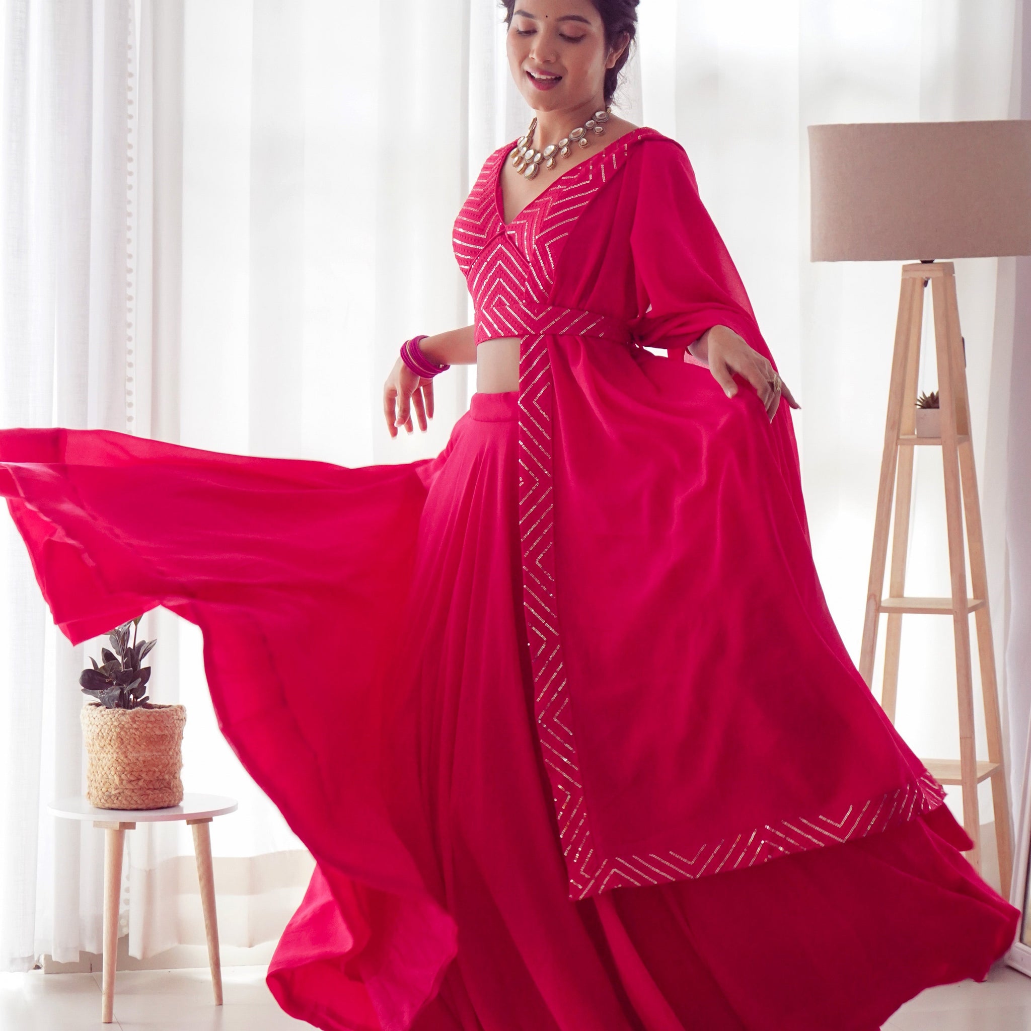 Magnificent Georgette Lehenga Choli