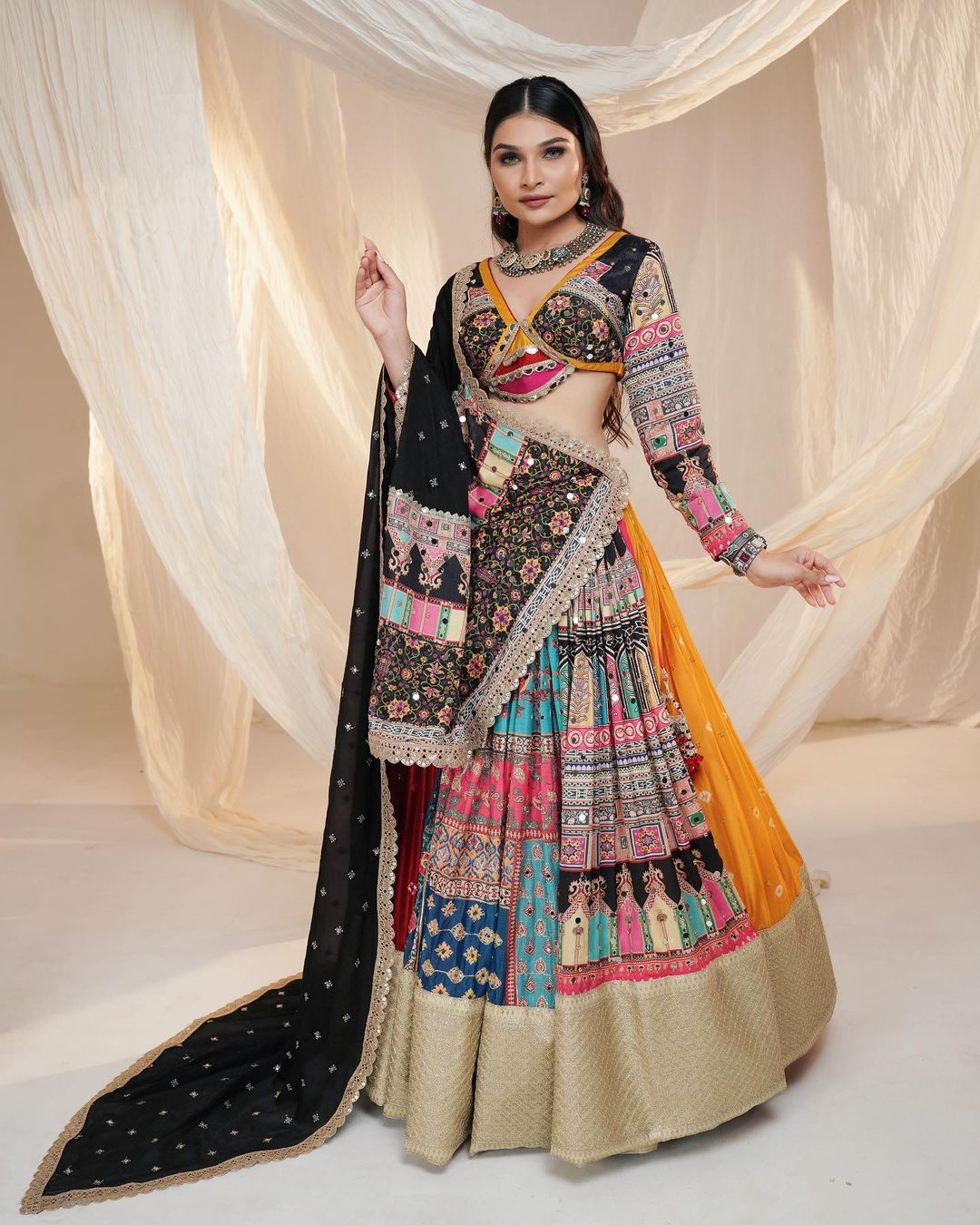 Radiant Raas Garba Navratri Lehenga Choli