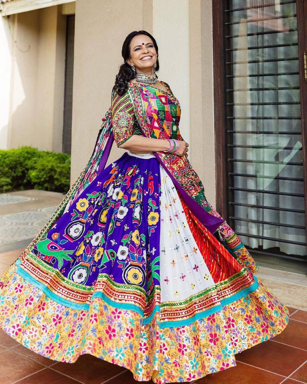 Dhamaal Dandiya Navratri Lehenga Choli