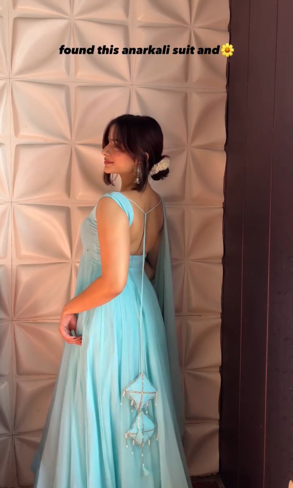 Sundari Swirl Anarkali Set