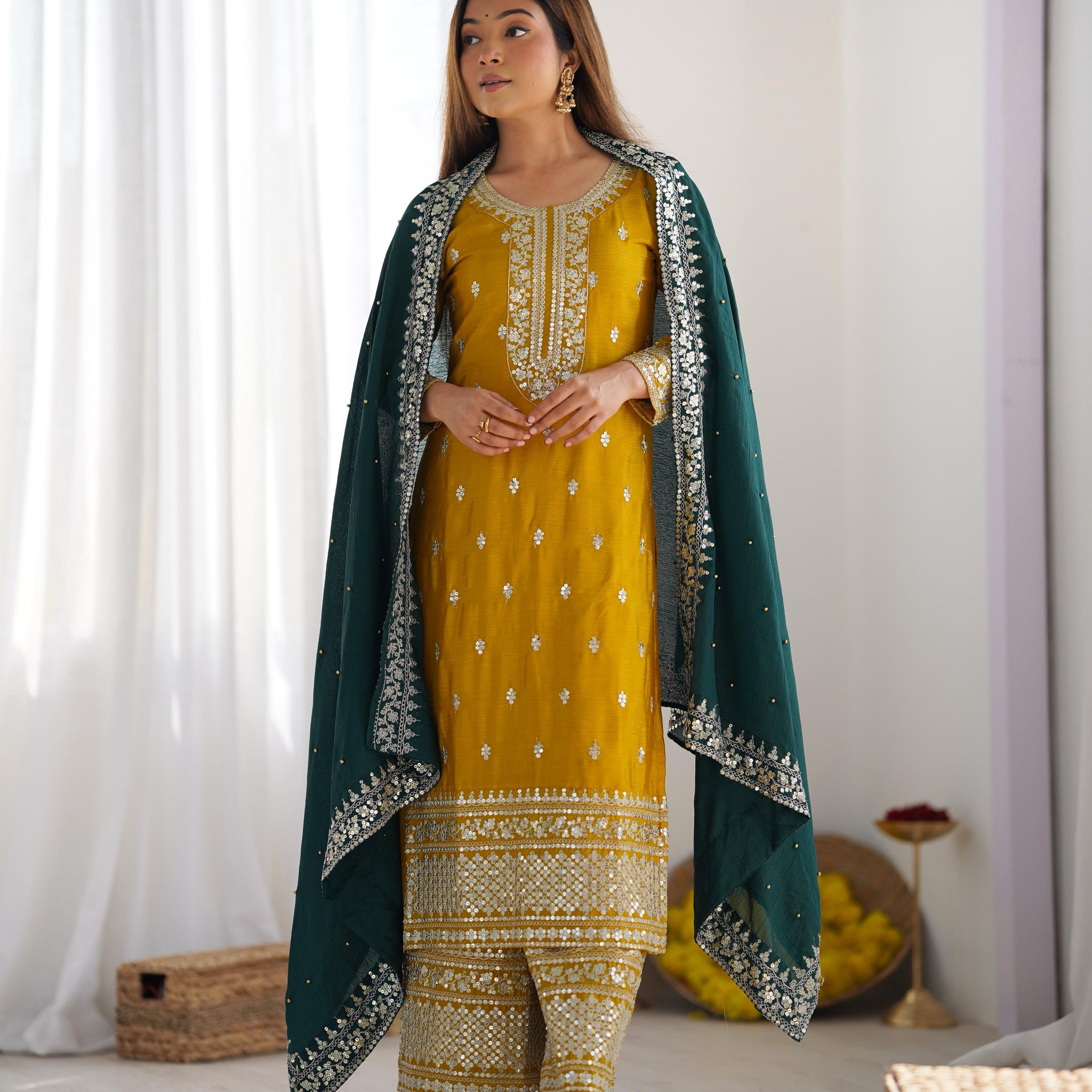 Indigo Sunbeam Salwar Suit