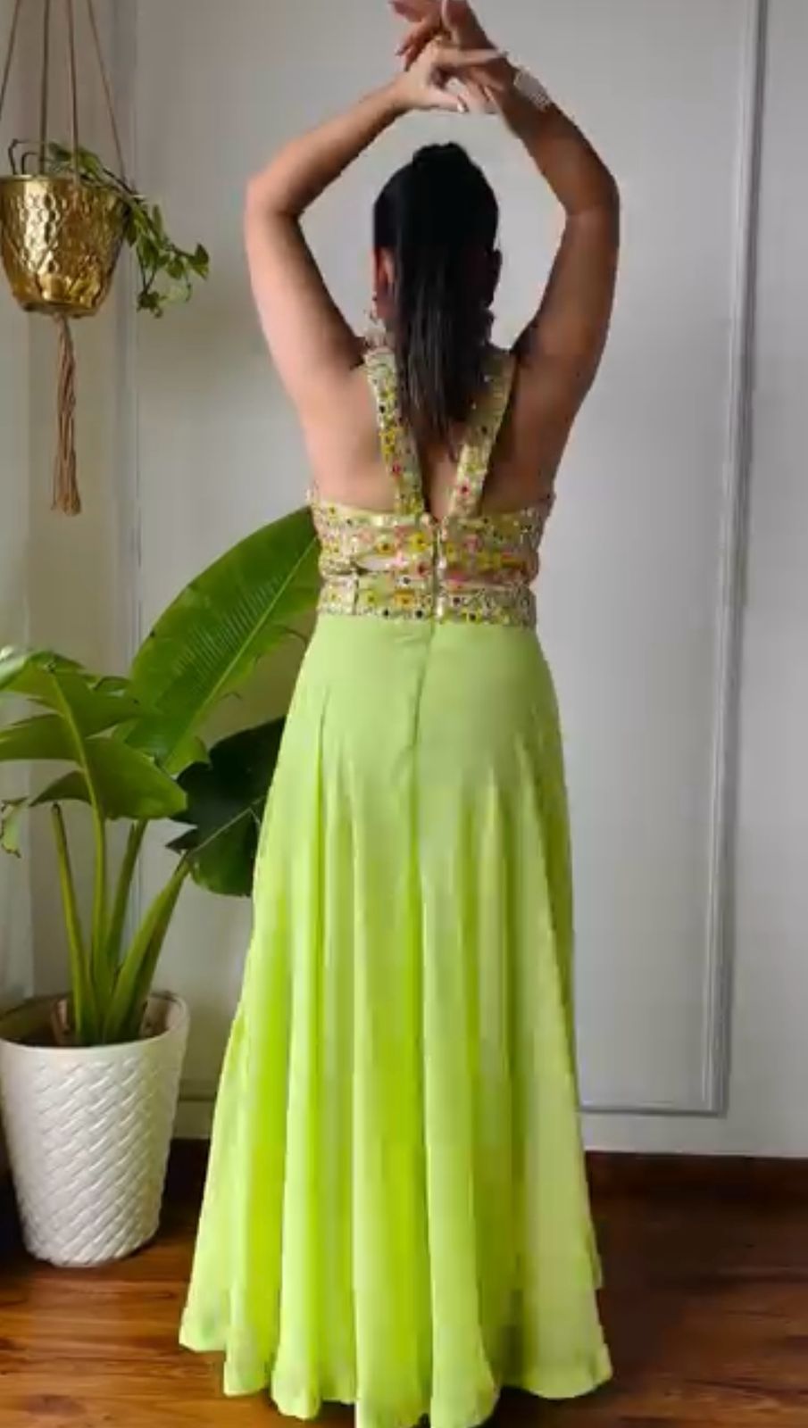 Boho Vibe Indo Western Jumpsuit