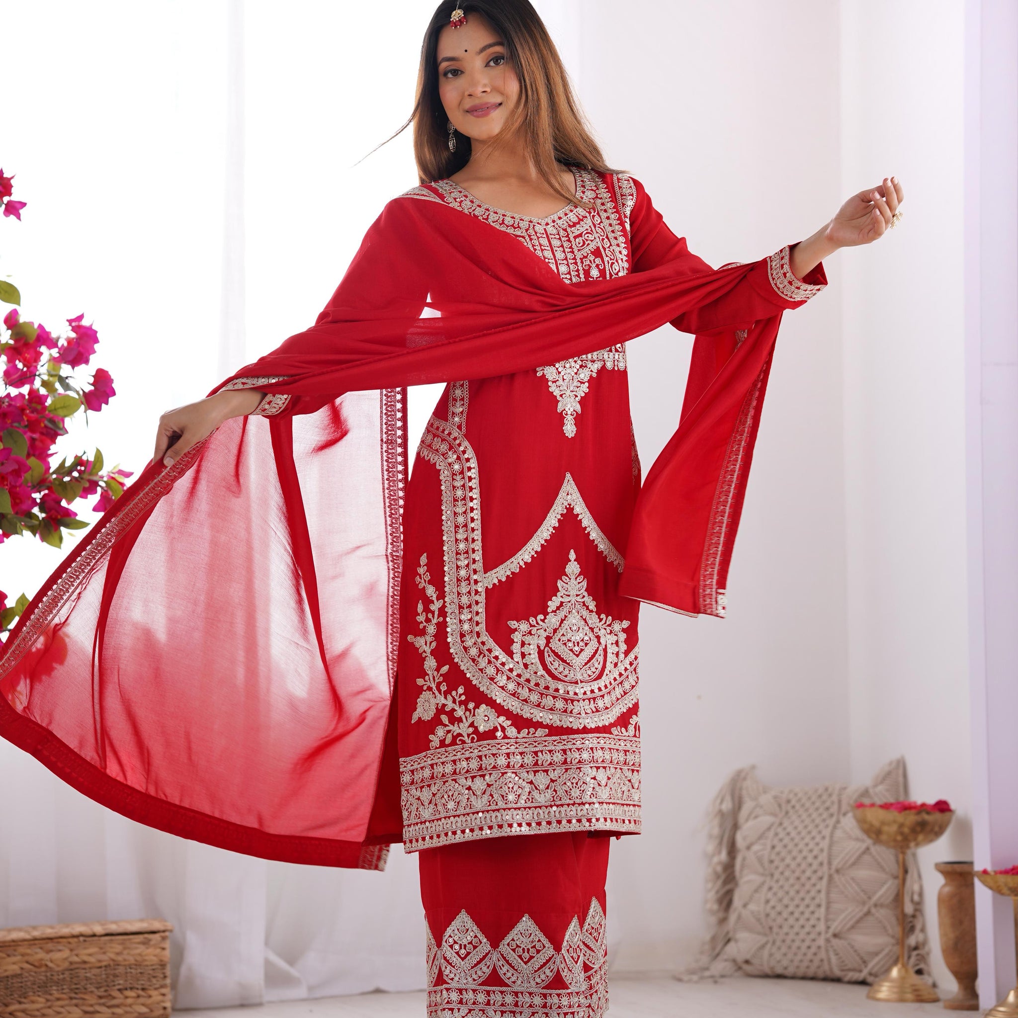 Rosy Reverie Salwar Suit