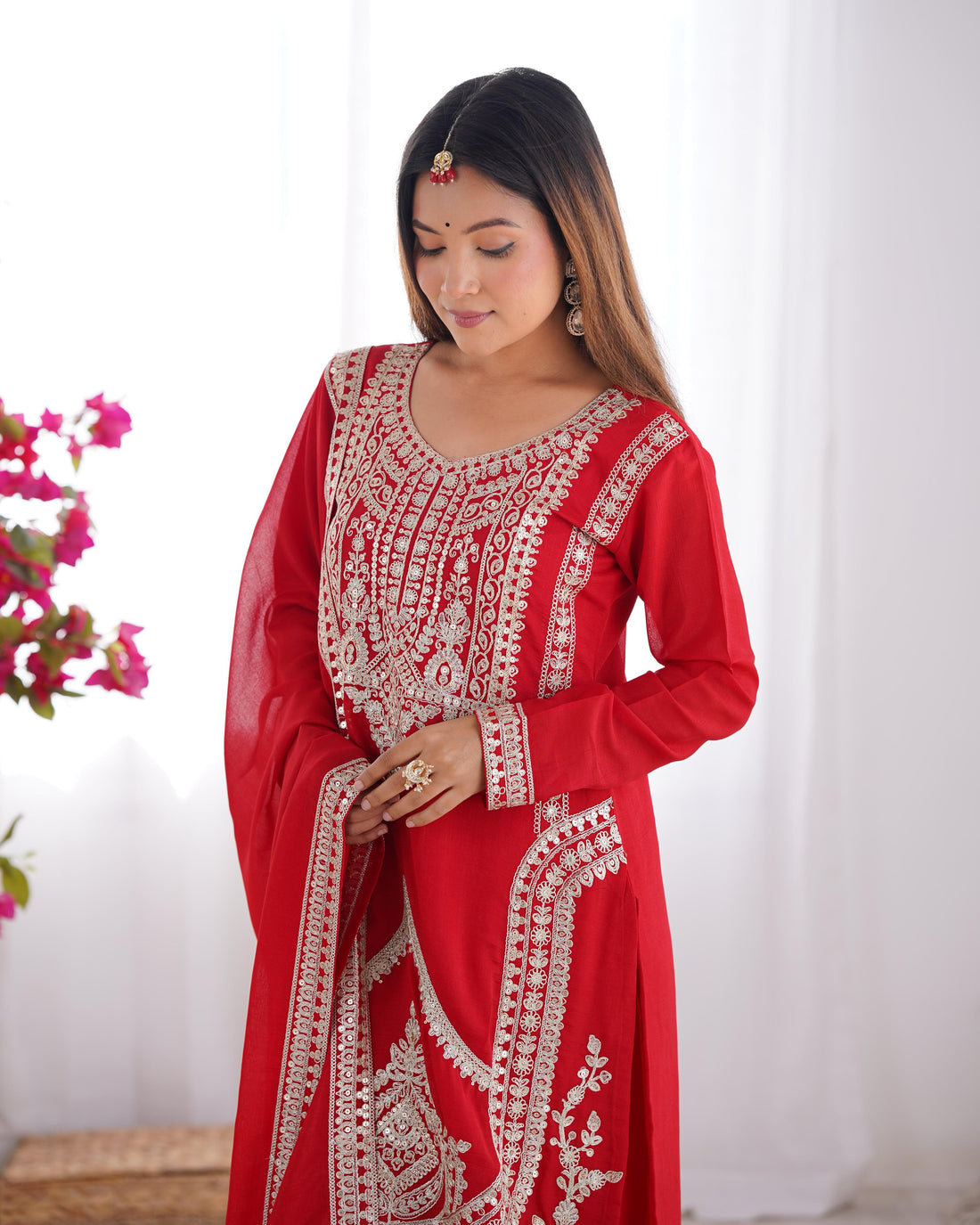 Rosy Reverie Salwar Suit