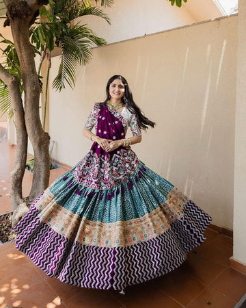Zin Zira Nights Navratri Lehenga Choli