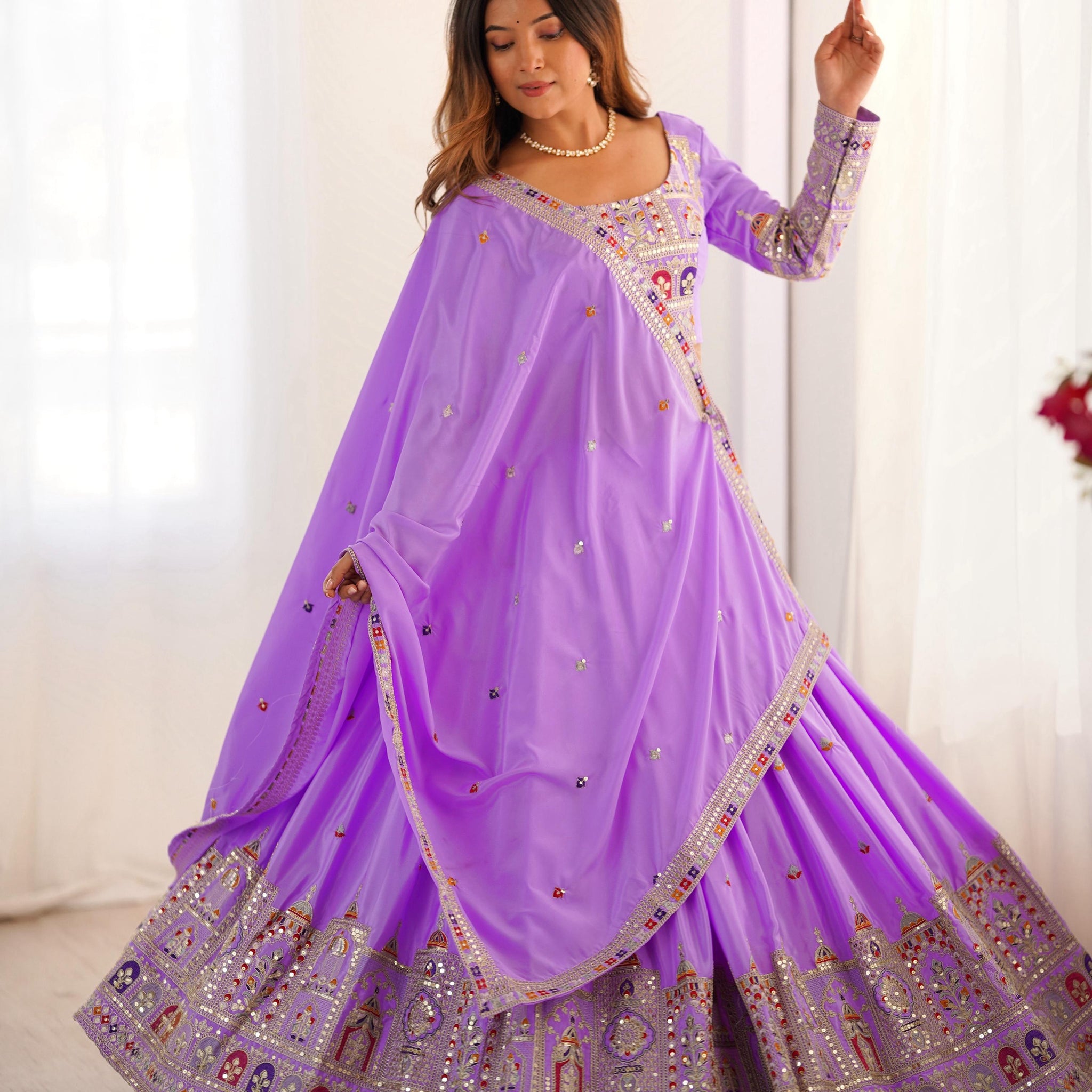 Shubh Strokes Navratri Lehenga Choli