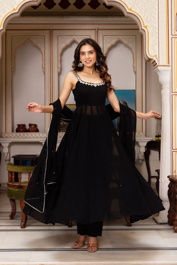 Black Banno Salwar Suit