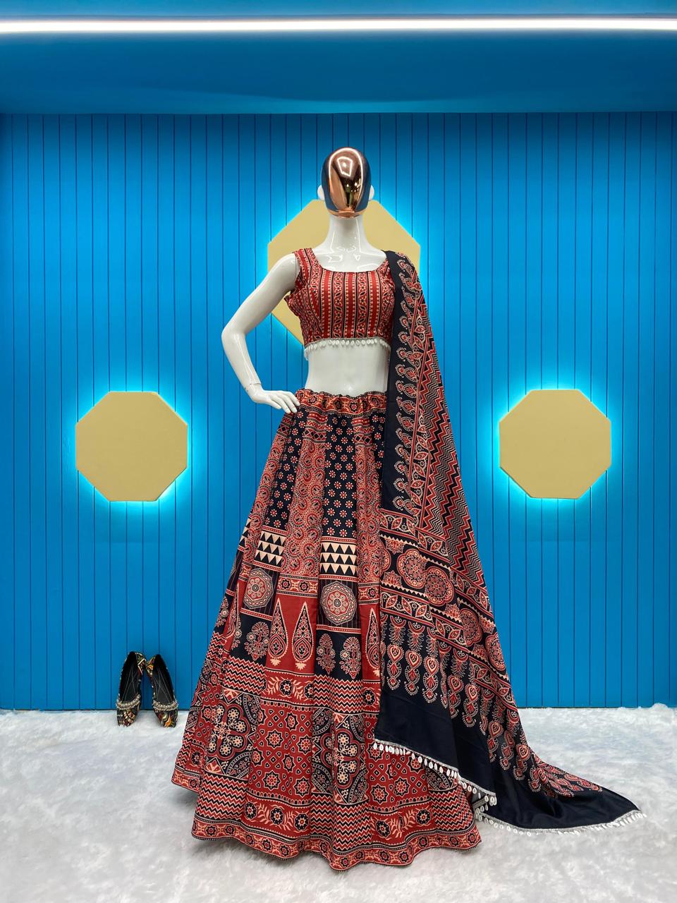 Helia Charm Navratri Lehenga Choli With Store Images