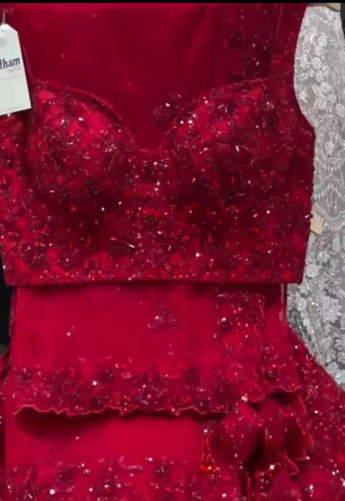 Divine Dream Red Lehenga Set