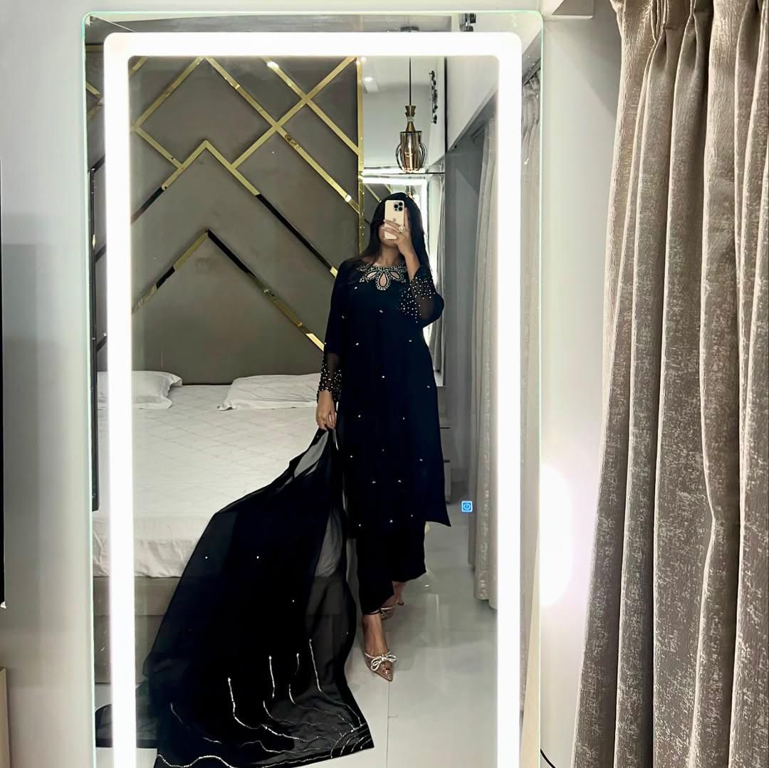 Pastel Floral Pakistani Salwar Suit